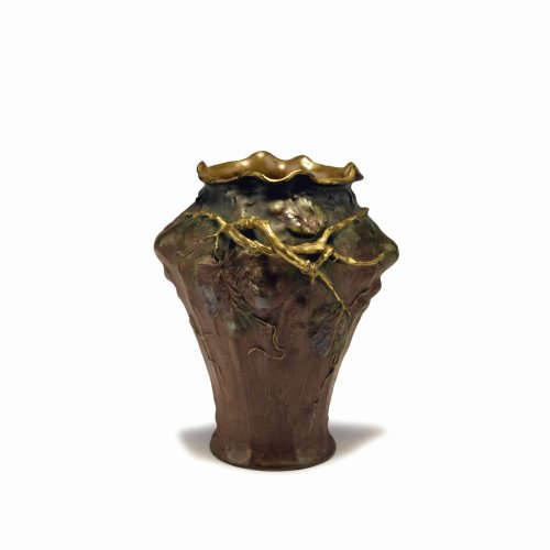 Vase with handles, c1900