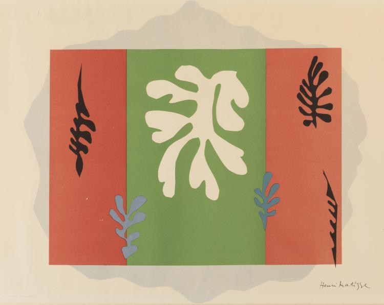 Hauptbild zu Objekt, 'The Dancer' aus 'Schools Prints European Series', 1949, Henri Matisse, 132A 16