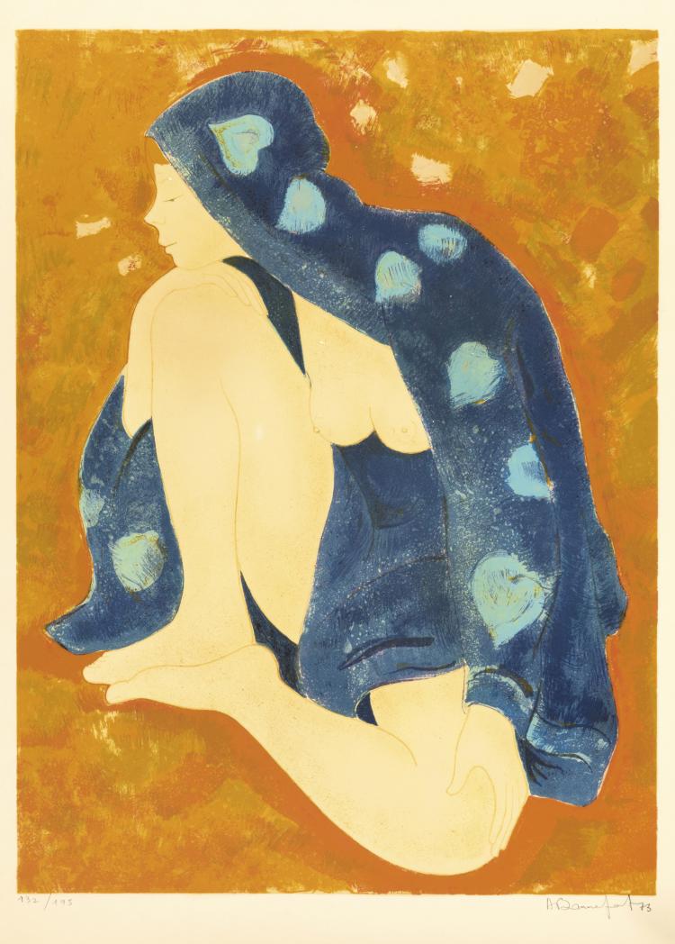 Hauptbild zu Objekt, Ohne Titel (Weiblicher Akt), 1973 , Alain Bonnefoit, 132A 62