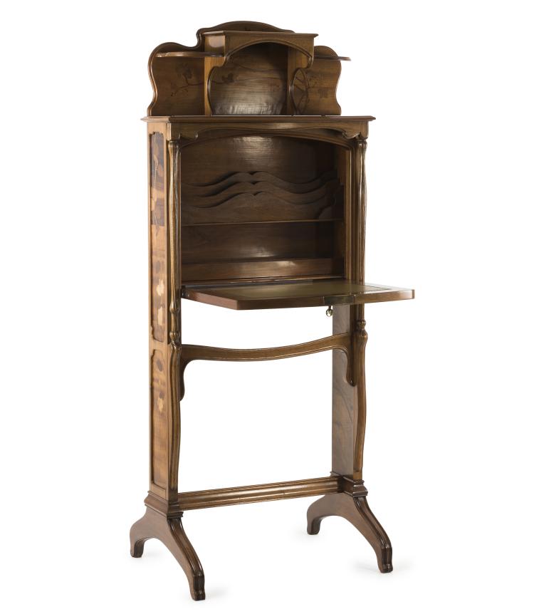 Hauptbild zu Objekt, Damenschreibtisch 'Billet doux', um 1900, Majorelle, Louis, Nancy, 132B 577