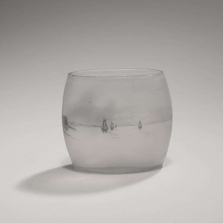 Bild 1 zu Objekt, Vase 'Delft', 1899, Daum Fr&egrave;res, Nancy, 132B 199