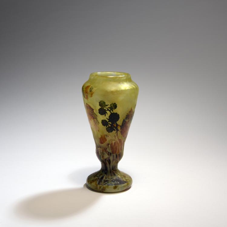 Bild 1 zu Objekt, Vase 'M&ucirc;res', 1910, Daum Fr&egrave;res, Nancy, 132B 242