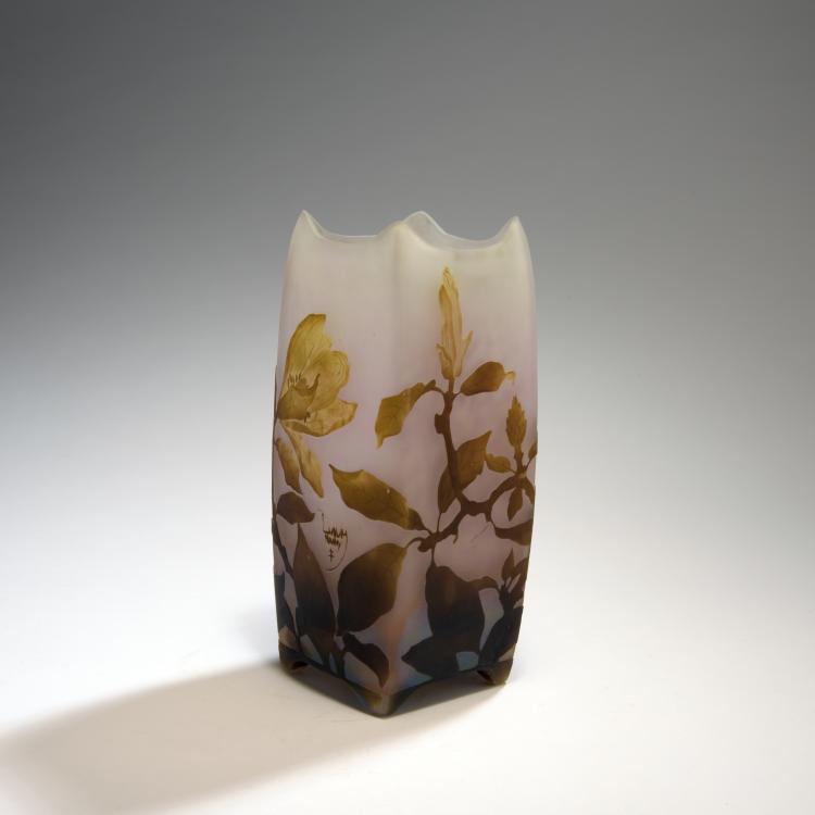 Bild 1 zu Objekt, Vase 'Magnolias', 1900-05, Daum Fr&egrave;res, Nancy, 132B 203