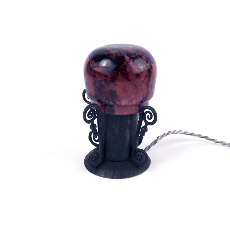 Bild 1 zu Objekt, Veilleuse, 1920er Jahre, Muller Fr&egrave;res, Lun&eacute;ville, 135 208