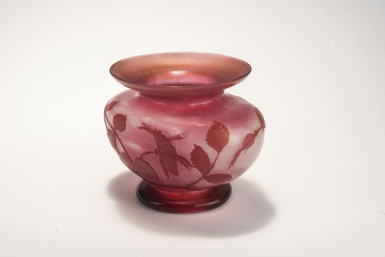 Bild 2 zu Objekt, Vase 'Roses', um 1900, Muller, Henri, Croismare, 132B 439