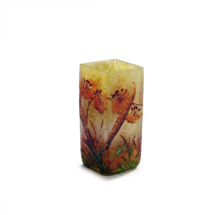 Hauptbild zu Objekt, 'Orchid&eacute;es' vase, 1905-10, Daum Fr&egrave;res, Nancy, 132B 223