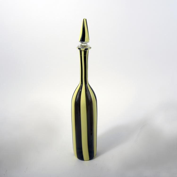Bild 1 zu Objekt, Flasche mit Stopfen 'A canne', 1956, Paolo Venini, Venini & C., Murano, 134C 594