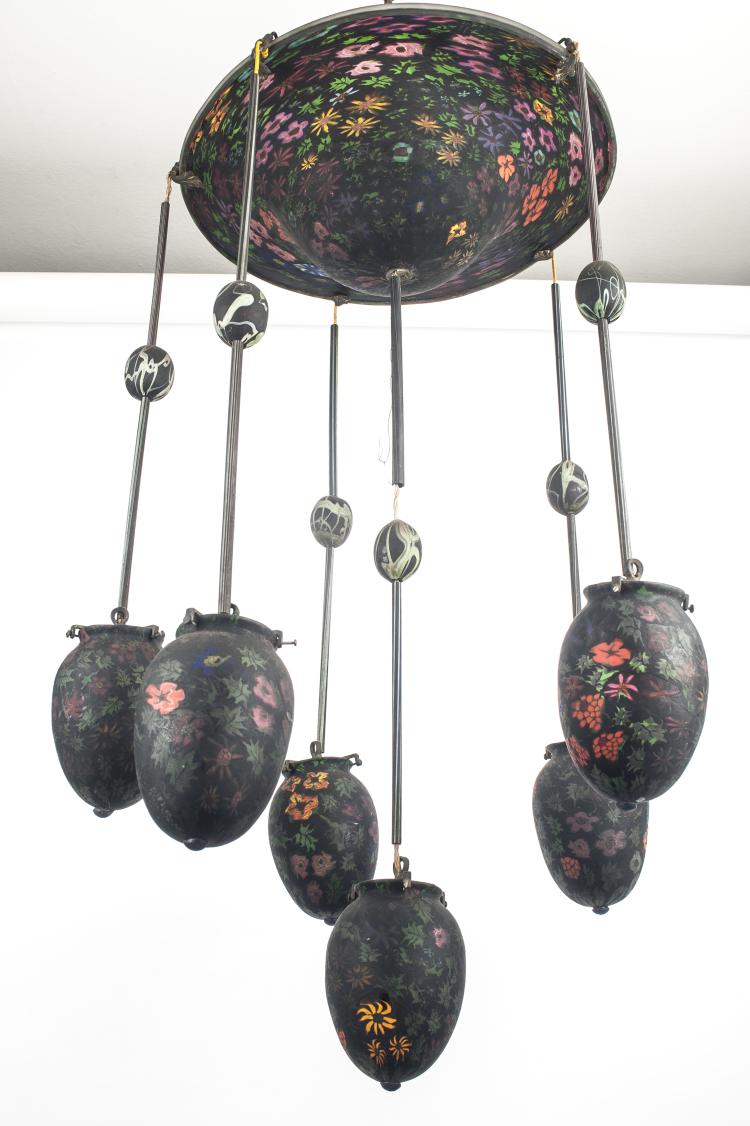 Bild 1 zu Objekt, Deckenleuchte, um 1915, Toso, Fratelli, Murano, 134C 635