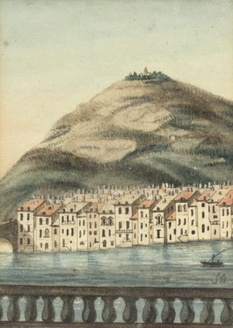 Bild 2 zu Objekt, 'Four Vedutas', c1830, Amalia Benedicks, 132A 46