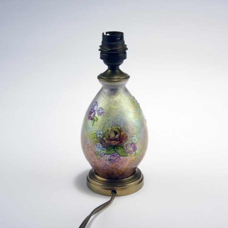 Bild 1 zu Objekt, Lampenfu&szlig;, um 1925, Faur&eacute;, Camille, Limoges, 132B 859