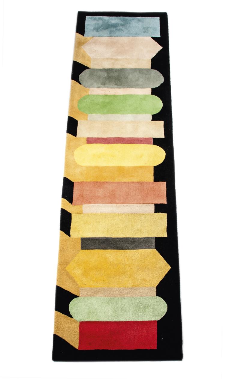 Hauptbild zu Objekt, 'Sottsass 1' carpet, c1983, Ettore Sottsass, Italien, 133B 522