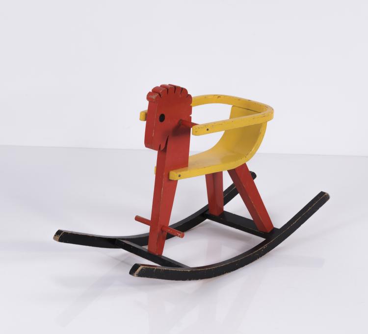 Bild 1 zu Objekt, Schaukelpferd 'Peter', um 1958, Konrad Keller, Konrad Keller Spielzeug, G&ouml;ppingen, 133A 122