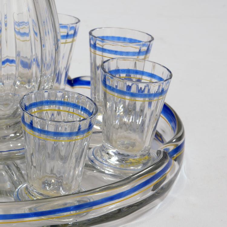 Bild 2 zu Objekt, Lik&ouml;rservice, 1891, Daum Fr&egrave;res, Nancy, 132B 179