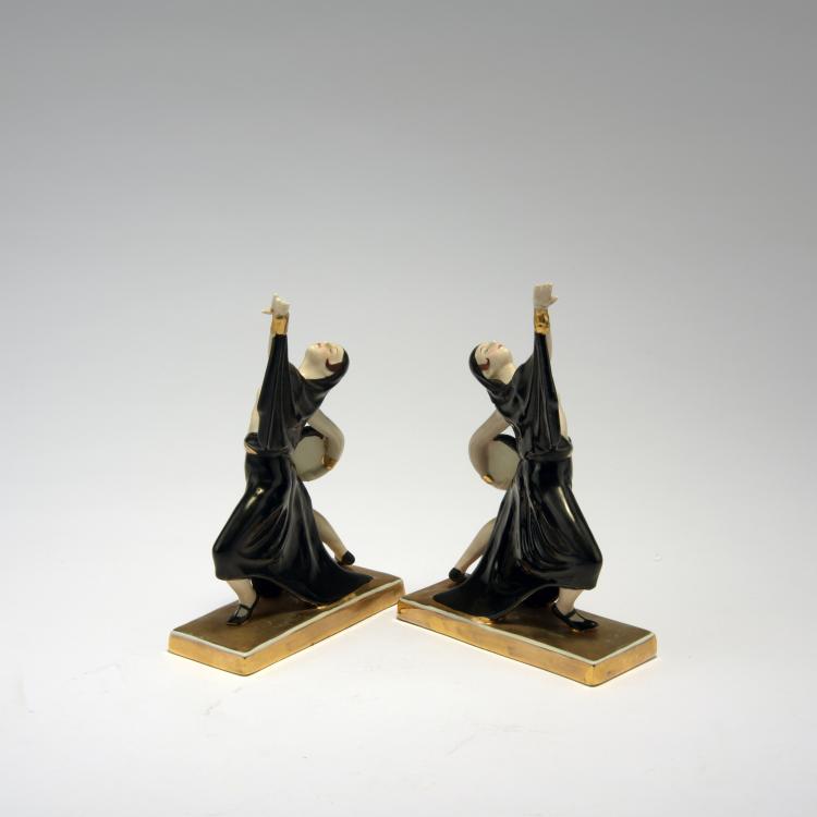 Bild 2 zu Objekt, Pair of 'Gitanes' bookends, 1920s, Paris Robj, Robj, Paris, 132B 725