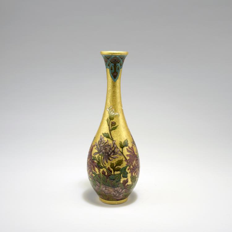 Bild 1 zu Objekt, Vase 'Chrysanth&egrave;mes', um 1905, Milet, Optat F&eacute;lix, S&egrave;vres, 132B 809