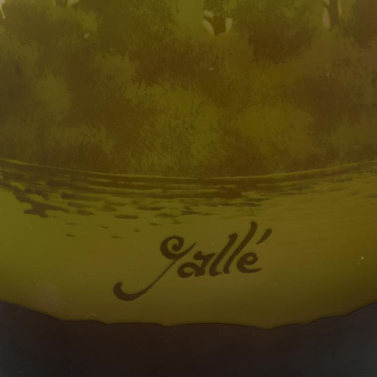 Bild 2 zu Objekt, 'Paysage lacustre' vase, 1906-14, Gall&eacute;, Emile, Nancy, 132B 369