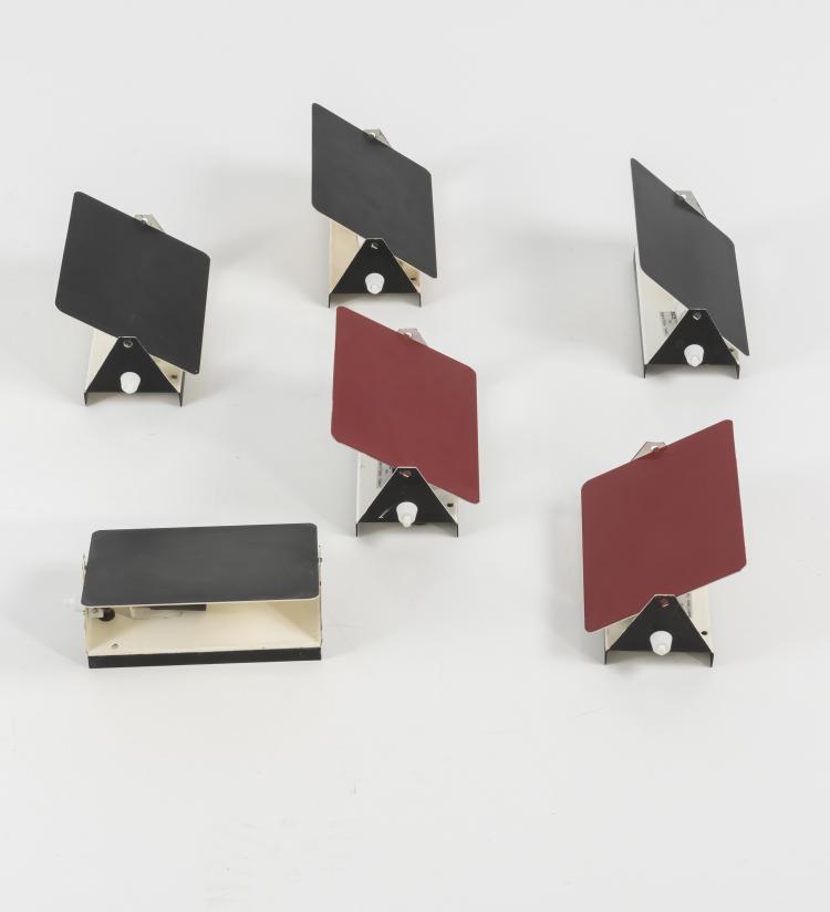 Bild 1 zu Objekt, Six 'CP-1' brackets, 1960, Charlotte Perriand, Steph Simon, Paris, 133B 442