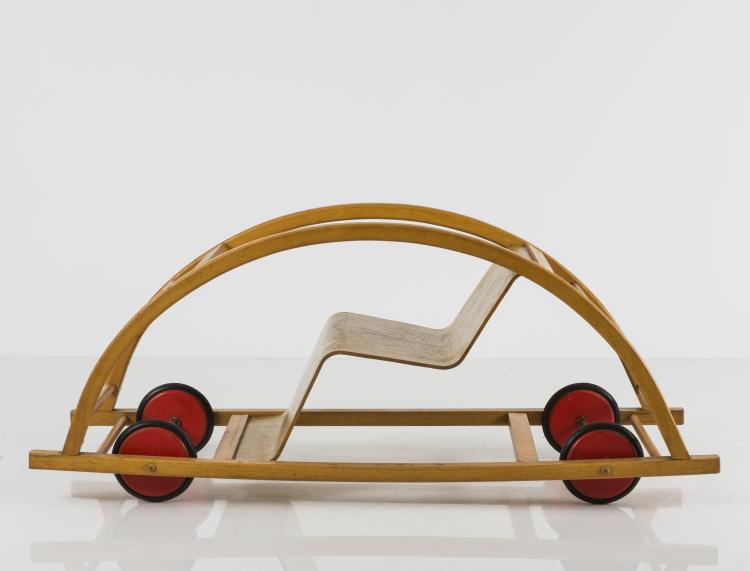 Hauptbild zu Objekt, Rocking car, 1950, Hans Brockhage, 133A 92