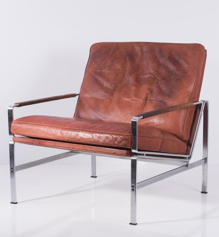 Bild 7 zu Objekt, Two 'FK 6720' easy chairs, 1965, J&oslash;rgen Kastholm, Kill International, Fellbach, 133B 478