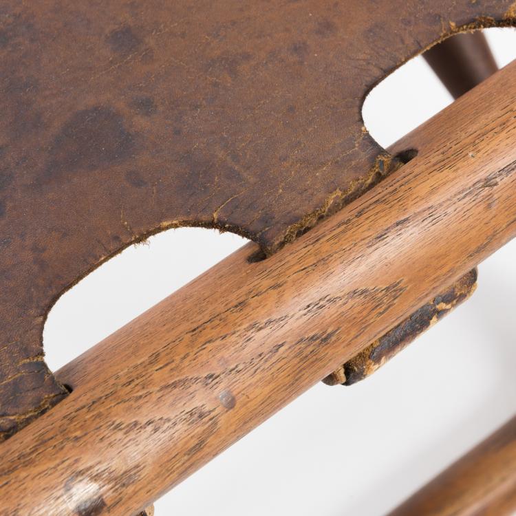 Bild 2 zu Objekt, 'Guldh&oslash;j' stool, 1956, Poul Hundevad, Hundevad, Poul, Vamdrup, 133B 396