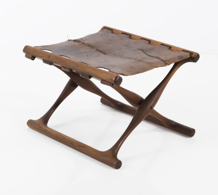 Bild 4 zu Objekt, 'Guldh&oslash;j' stool, 1956, Poul Hundevad, Hundevad, Poul, Vamdrup, 133B 396