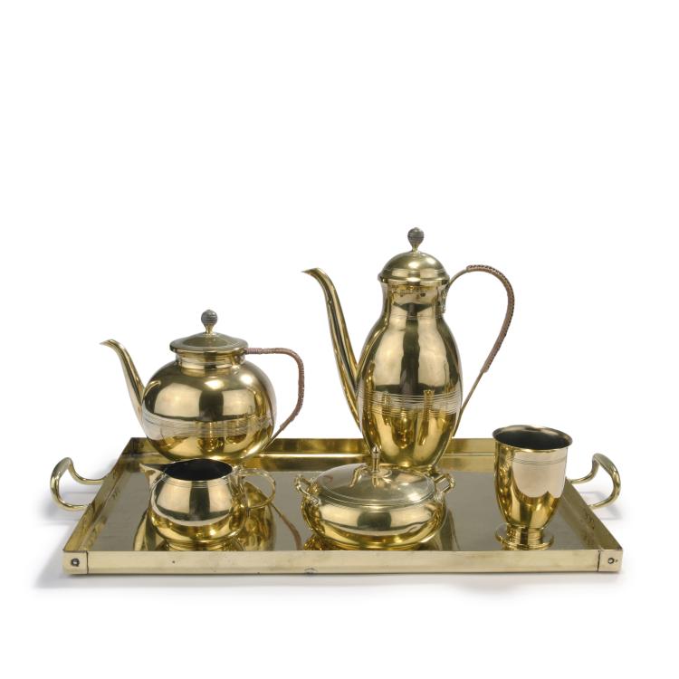 Hauptbild zu Objekt, Coffee- and teaset, c1903, Eisenl&ouml;ffel, Jan, 132B 857