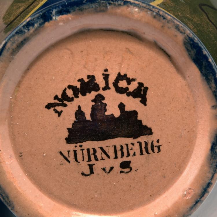 Bild 2 zu Objekt, Vase, um 1900, Schwarz, J. von, N&uuml;rnberg, 132B 815