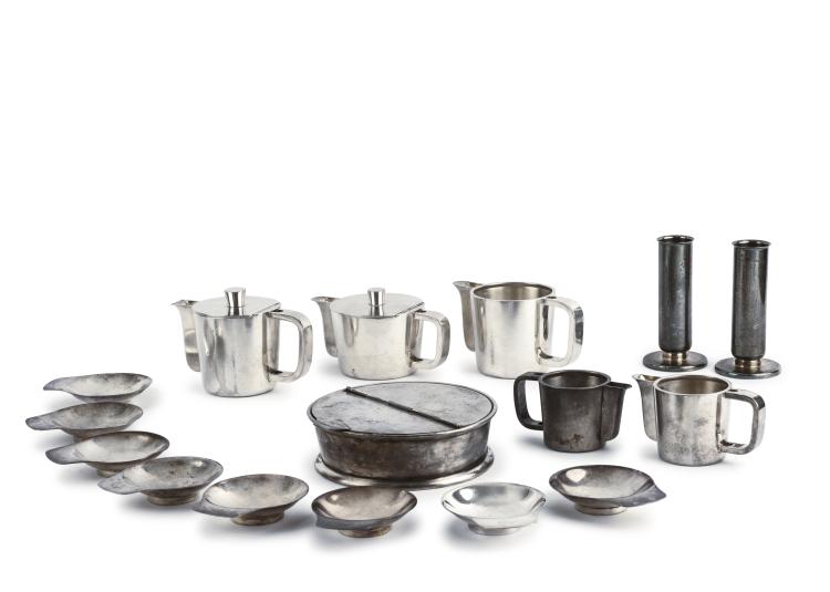 Hauptbild zu Objekt, 16 pieces of hotel tableware, c1936, Gio Ponti, Krupp, Arthur, Mailand, 133B 232