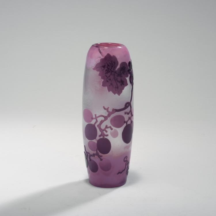 Bild 1 zu Objekt, 'Raisins' vase, c1900, Gall&eacute;, Emile, Nancy, 132B 337