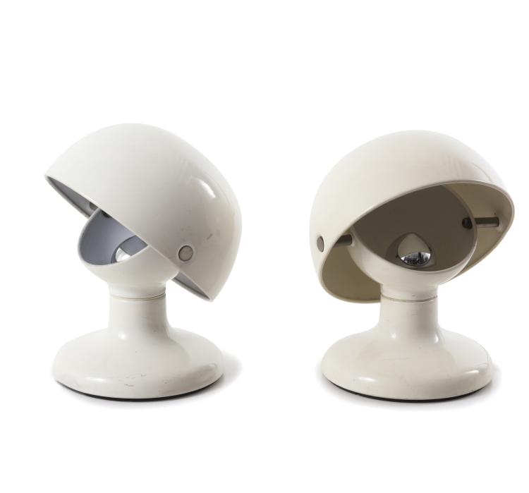 Hauptbild zu Objekt, Zwei Tischleuchten 'Jucker', 1963, Tobia Scarpa, Flos, Mailand, 133B 474