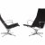 Two highback 'Aluminium Group' chairs, 1958