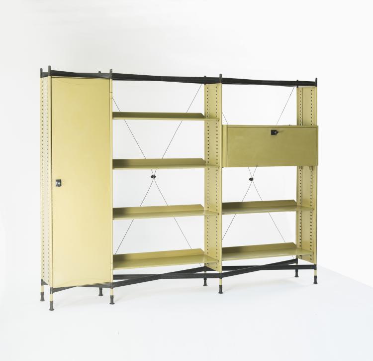 Bild 1 zu Objekt, 'Spazio' shelf, 1959, Studio B.B.P.R., Olivetti, Ivrea, 133B 411