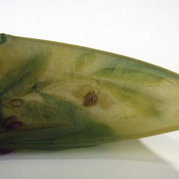 Bild 2 zu Objekt, 'Cam&eacute;l&eacute;on' bowl, 1920s, Walter, Amalric, Nancy, 132B 466