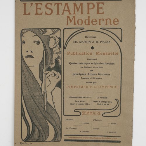 'L'Estampe moderne', 1899