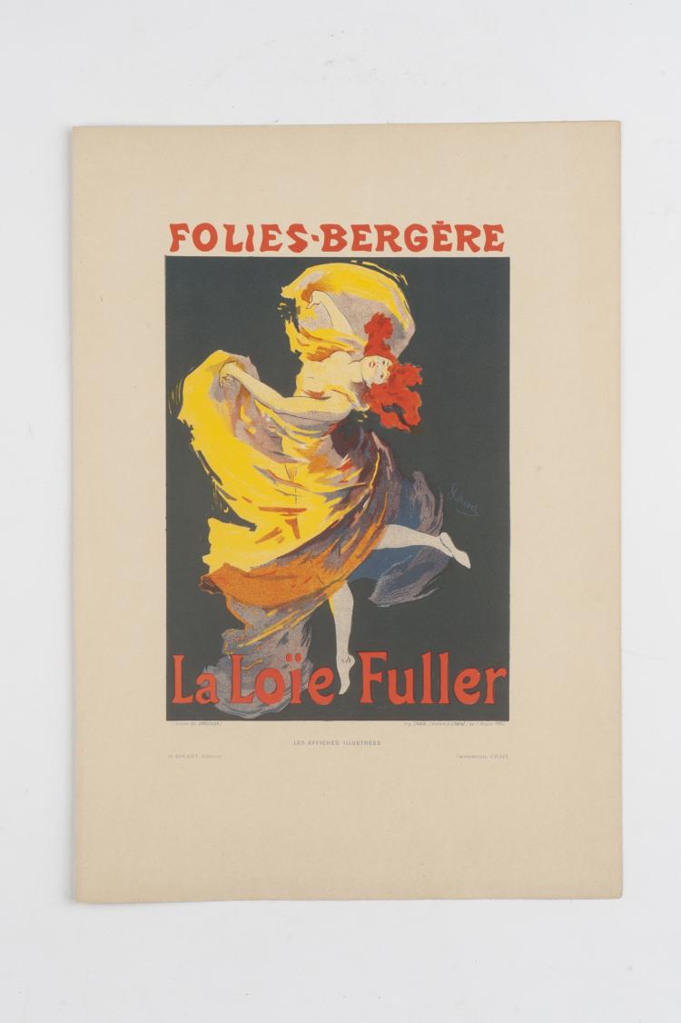 Hauptbild zu Objekt, 'Loie Fuller' - 'Les affiches illustr&eacute;es', c1900, Jules Ch&eacute;ret, Chaix, 132B 927