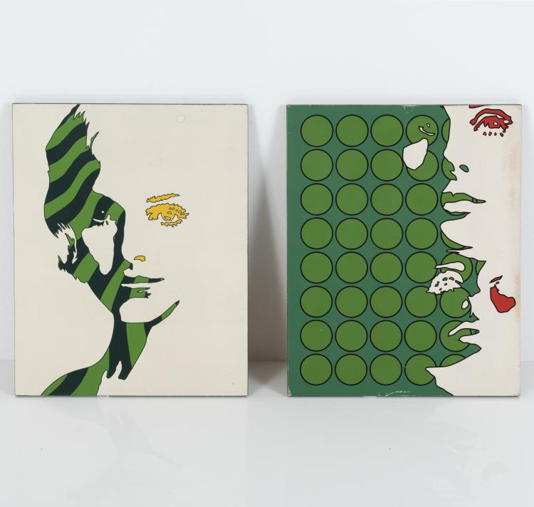 Hauptbild zu Objekt, Two 'Mannequins', 1971, Werner Berges, Berges, Werner, 134B 523