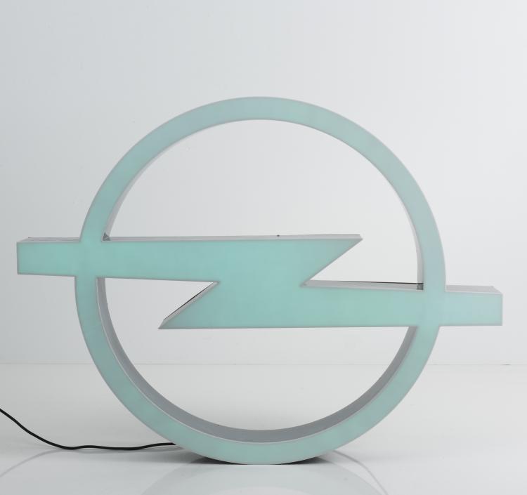 Hauptbild zu Objekt, Leuchtreklame 'Opel-Blitz', 1960er Jahre, Deutschland, 133A 140