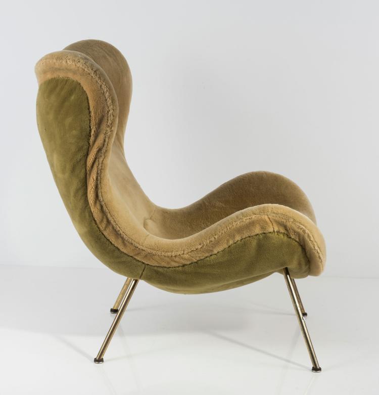 Bild 1 zu Objekt, Sessel 'Madame', 1950er Jahre, Fritz Neth, Correcta, M&uuml;nchen, 133A 89