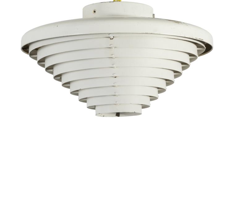 Hauptbild zu Objekt, 'A-205' ceiling light, 1951, Alvar Aalto, Valaistusty&ouml; Ky, Helsinki, 133B 344