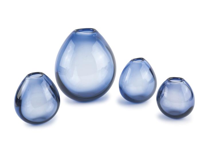 Hauptbild zu Objekt, Four vases, 1969/70, Per L&uuml;tken, Holmegaard Glasvaerk, 133B 285