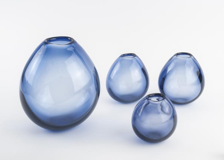 Bild 1 zu Objekt, Four vases, 1969/70, Per L&uuml;tken, Holmegaard Glasvaerk, 133B 285