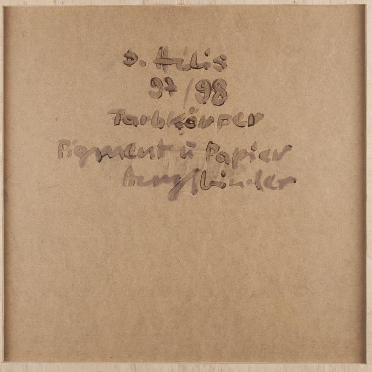 Bild 1 zu Objekt, 'Farbk&ouml;rper', 1997/1998, DIeter Helis, 132A 86