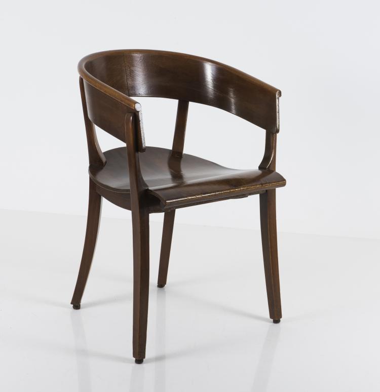 Hauptbild zu Objekt, 'K 14' chair, c1925, Arthur Rockhausen, Rockhausen, Ernst S&ouml;hne, Waldheim i. S., 133A 37
