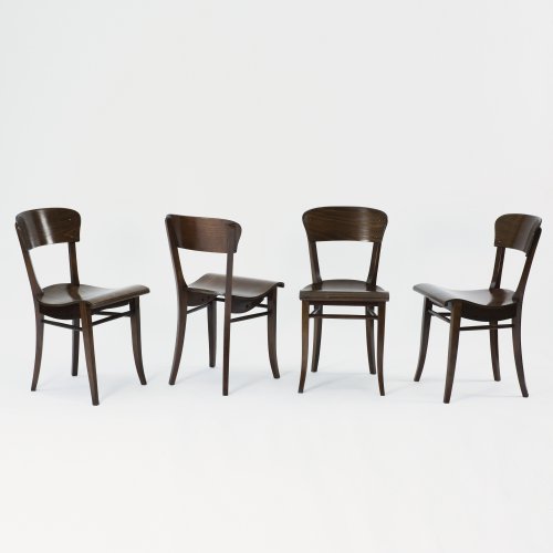 Four 'K 23' chairs, c1925