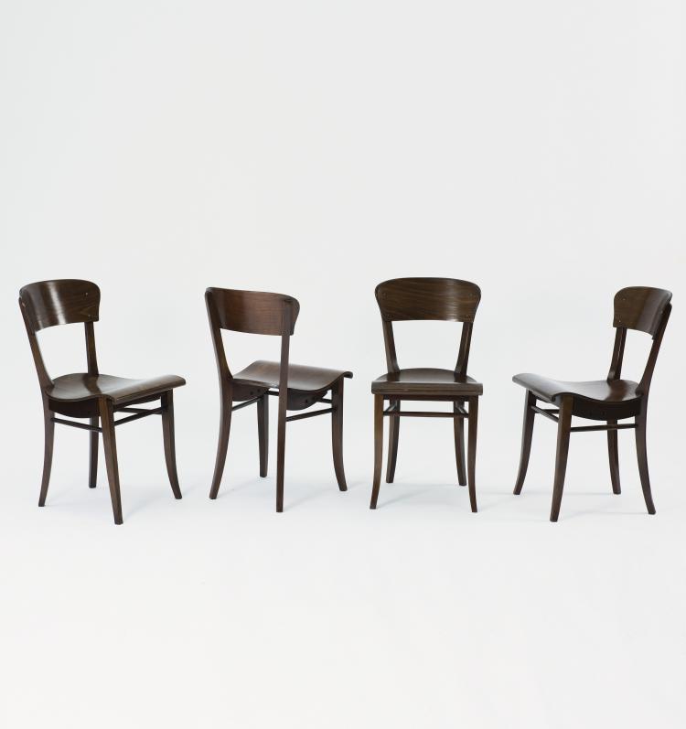 Hauptbild zu Objekt, Vier Multifunktionsst&uuml;hle 'K 23', um 1925, Arthur Rockhausen, Rockhausen, Ernst S&ouml;hne, Waldheim i. S., 133A 62