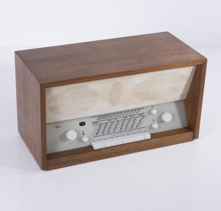 Bild 5 zu Objekt, Radio 'Stereo-Tischsuper RC8 TS 3', 1958, Herbert Hirche, Braun AG, Frankfurt am Main, 133A 111