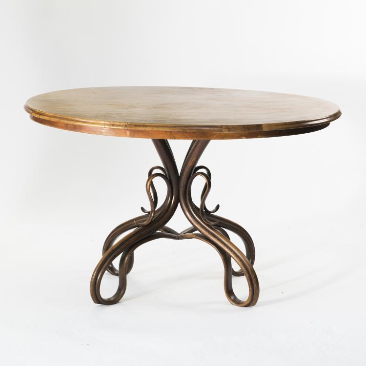 Bild 4 zu Objekt, Dining table, c1885, Kohn, Jakob & Josef, Wien (zugeschrieben), 133B 175