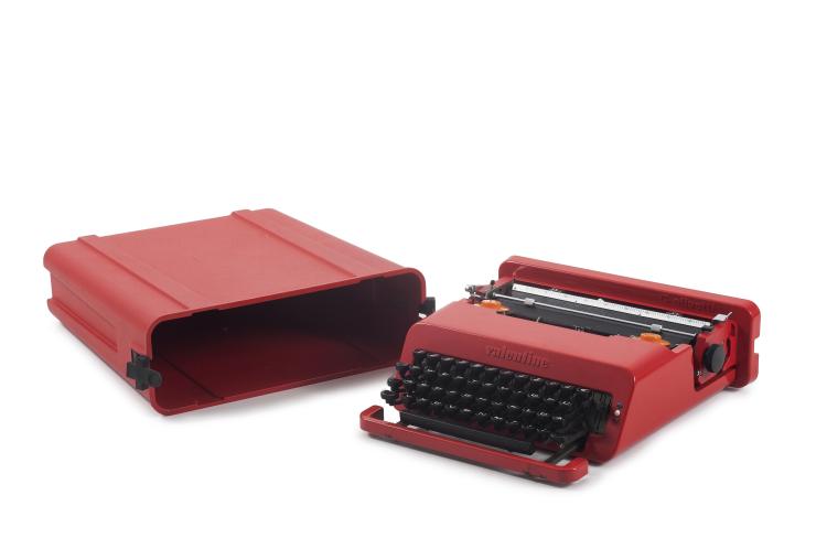 Hauptbild zu Objekt, Schreibmaschine 'Valentine S', 1969, Ettore Sottsass, Olivetti, Ivrea, 133B 494