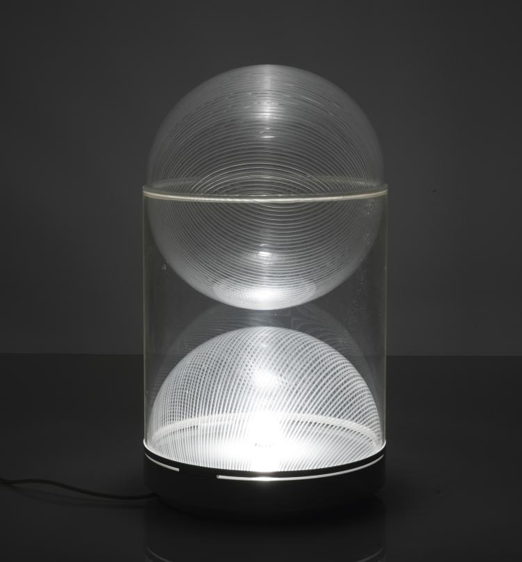Hauptbild zu Objekt, Tisch- / Bodenleuchte 'Globo Tissurato', 1966/67, Poggi, Mailand, 133B 488