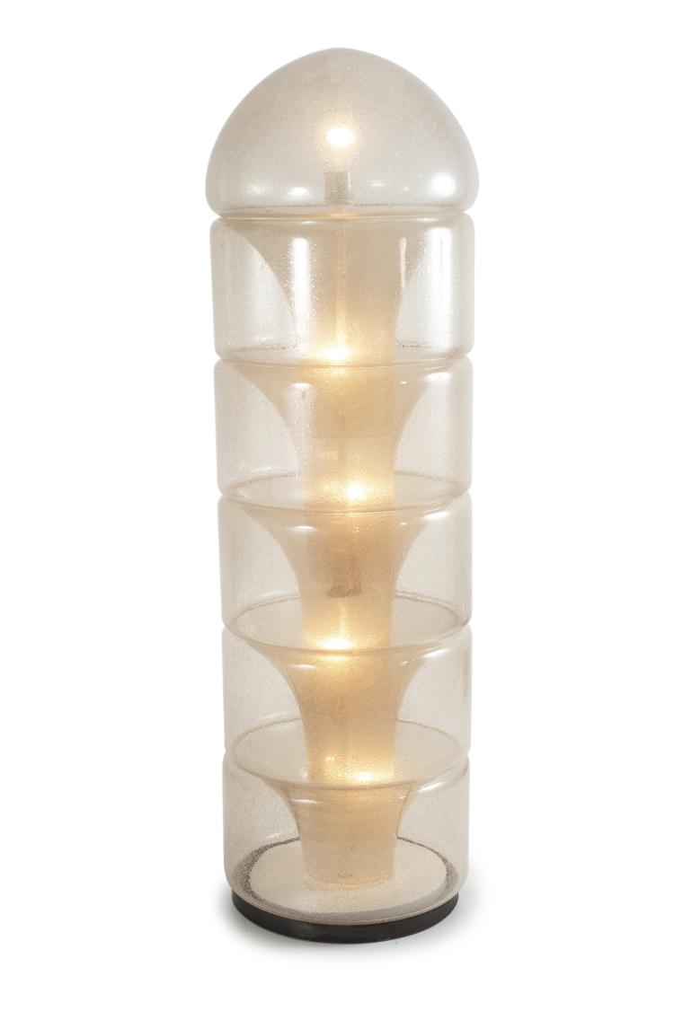 Hauptbild zu Objekt, Floor lamp, 1960s, Carlo Nason, Mazzega, M.V.M., Murano, 133B 460
